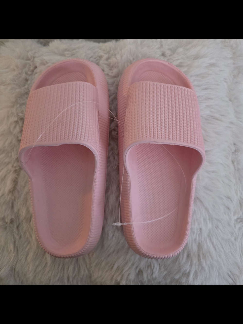 Kids Pink Cloud Slide Sandals